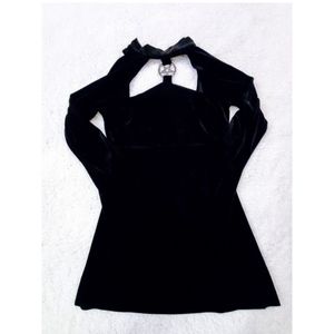 Killstar pentagram velvet dress